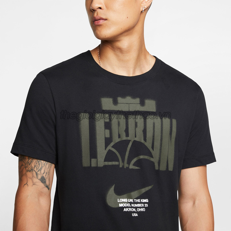Áo Nike dri-fit lebron men's basketball t-shirt CD0969 2