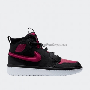 Giày Nike Jordan 1 High React Black Noble Red AR5321-006